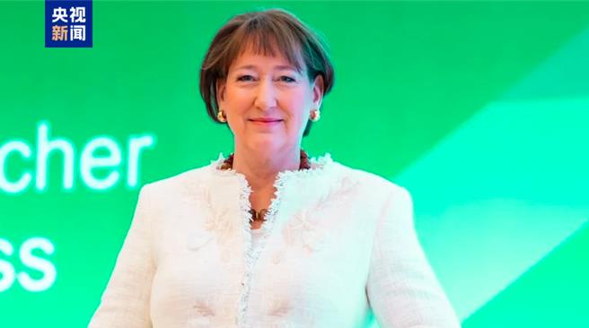 德国汽车工业协会主席穆勒（Hildegard Müller）表示，欧盟对自中国进口电动汽车加徵关税是全球自由贸易的倒退。（大陆央视新闻）