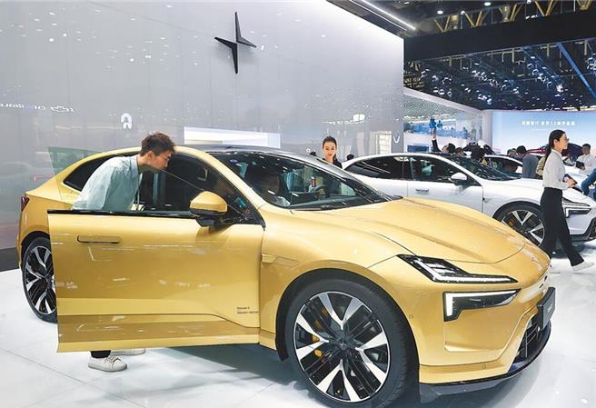 歐盟宣布對中國電動車徵收為期5年的最終反補貼稅，大陸商務部今聲明稱「中方對裁決結果不認同、不接受」。（中新社）