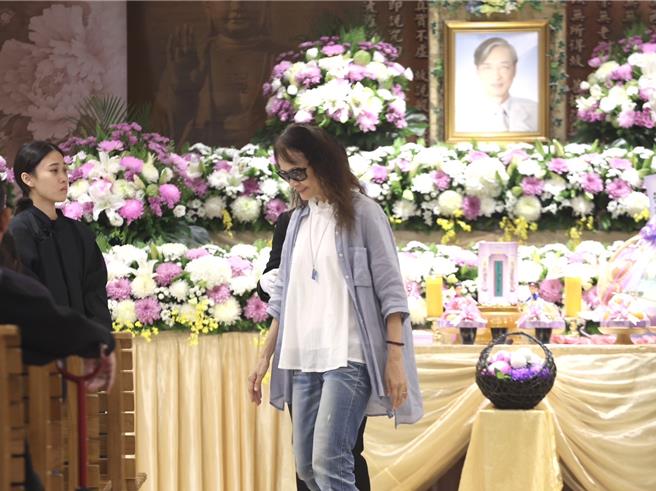 张友骅的遗孀陈美秀。（陈俊吉摄）