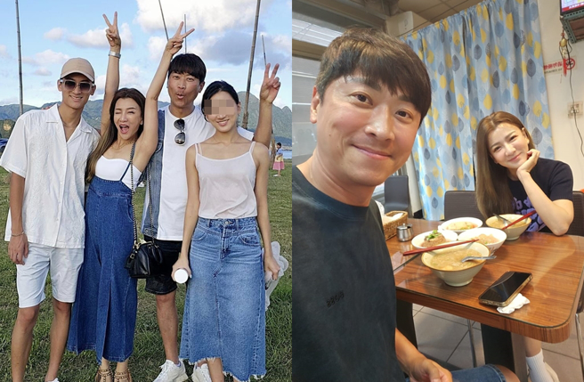 曾雅兰与侯昌明育有1女1子。（图／翻摄自曾雅兰脸书）