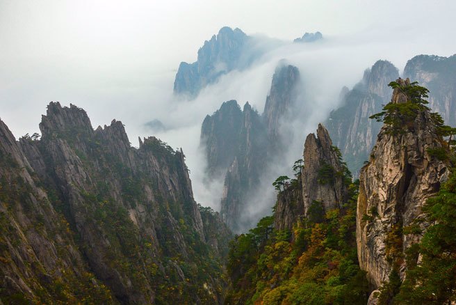 安徽的黄山风景名胜区。（示意图:shutterstock/达志）