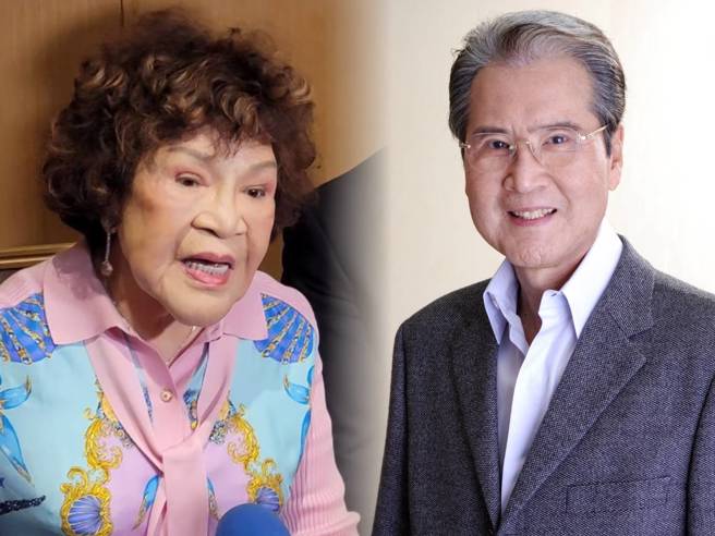 资深男星石英(27)自然老化病逝，名制作人周游(图左)泪谈老友。(记者游定刚拍摄、民视提供)