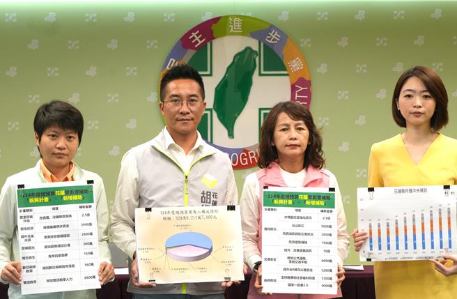 藍白6度擋總預算 民進黨：傅崐萁帶頭癱瘓審查，犧牲花蓮安全。民進黨提供