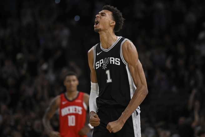 马刺中锋Victor Wembanyama（美联社资料照）