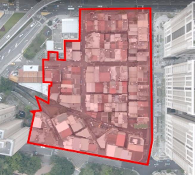 永和大陳都更單元1今（30）日啟動公告招商徵求出資人。（新北住都中心提供）
