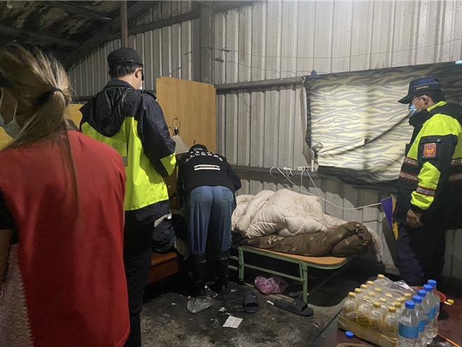 大同乡英士村及南澳乡碧候村、金岳村等村，下午3时陆续撤村。（警方提供／吴佩蓉宜兰传真）