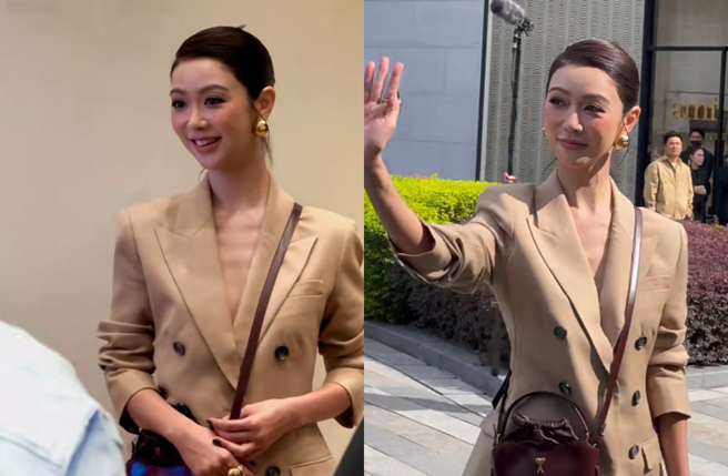 薛凱琪生圖驚現排骨胸，遭疑身體恐出狀況。（圖／小紅書）