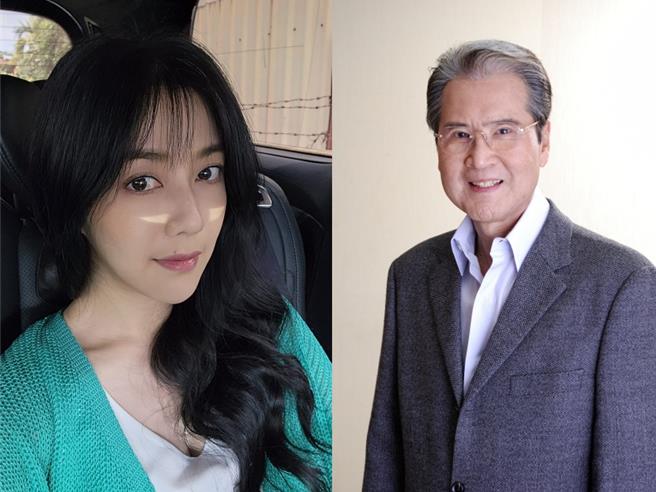 韓瑜（左）20年前曾和石英拍攝同一部戲《意難忘》。（韓瑜臉書、民視提供）