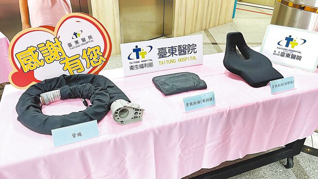 台東縣政府獲經濟部中小及新創企業署補助購置5套智慧尿布，內含穿戴配件、相關管線及集中監控系統。（蕭嘉蕙攝）