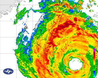 蘭嶼平均風17級！陣風破表 合歡山測到破紀錄14級