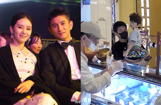 吴奇隆上海遛小孩 买冰淇淋掉地上「1动作见人品」