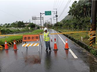 康芮強颱來襲！全台19處公路封閉、3路段災阻