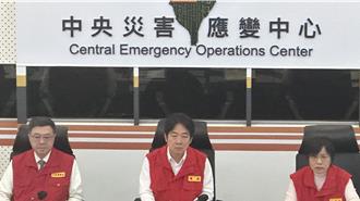 康芮襲台威脅大  賴清德指示防災還需兼顧災後工作準備