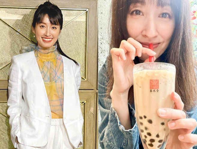 田中千绘透露，从东京回台，却因为颱风影响决定取消。（图／中时资料照、翻摄自田中千绘脸书）