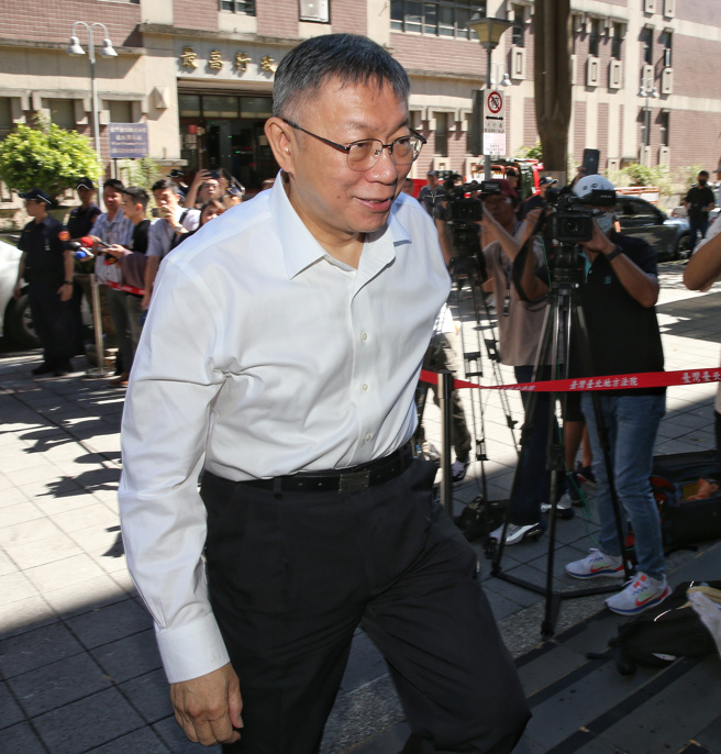 民眾党主席、前台北市长柯文哲涉京华城案遭羁押禁见。（资料照，王英豪摄）