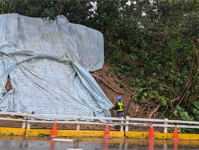 现场加强防灾整备。（新北市农业局提供）