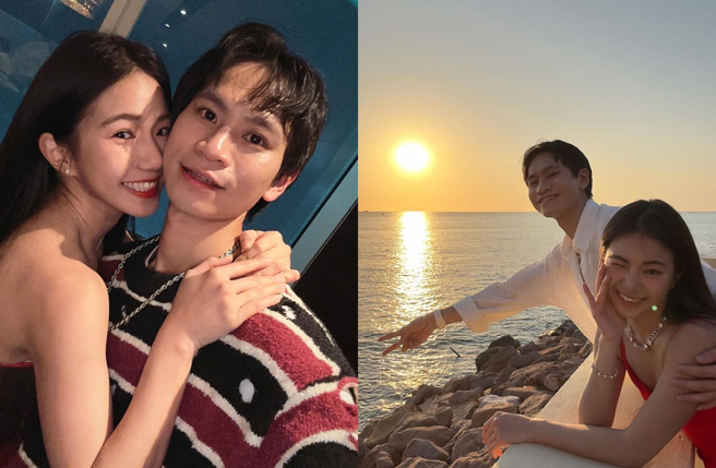 网红Andy和前女友家寧两人都上过心灵课程。（图／翻摄自crowd520 IG）