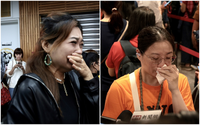 艺人刘德华原订31日在台北小巨蛋举办「今天…is the Day」巡迴演唱会，却因康芮颱风在开演前几小时停办，不少粉丝傻眼泪崩。（郭吉铨摄）