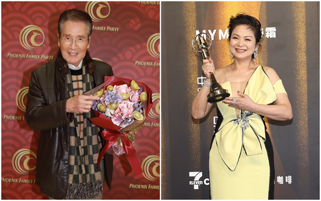 石英骤逝享寿82岁，曾经合作《草地状元》的女星杨贵媚，忍不住含泪感嘆。（图／民视提供、中时资料照）