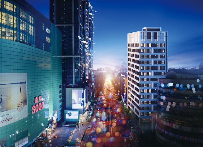 家住SOGO復興館對面，「瑞閣」正忠孝東路三段門牌超搶手。圖／業者提供