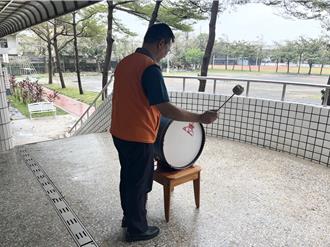 康芮從雲林出海7校仍停電 打鼓取代上下課鐘聲