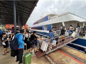 金門小三通復航後往來人次破百萬  重返疫前高峰指日可待