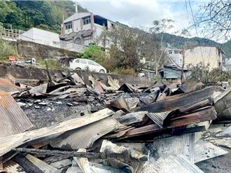 紅香部落大火燒毀2屋凸顯消安問題 議員促縣府改善