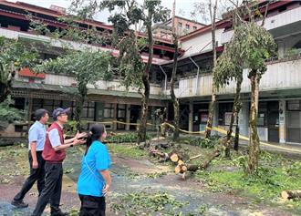 康芮颱風肆虐 新北241校傳出災損