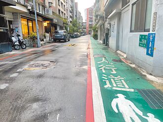 北市府人行道預算 近5年最少