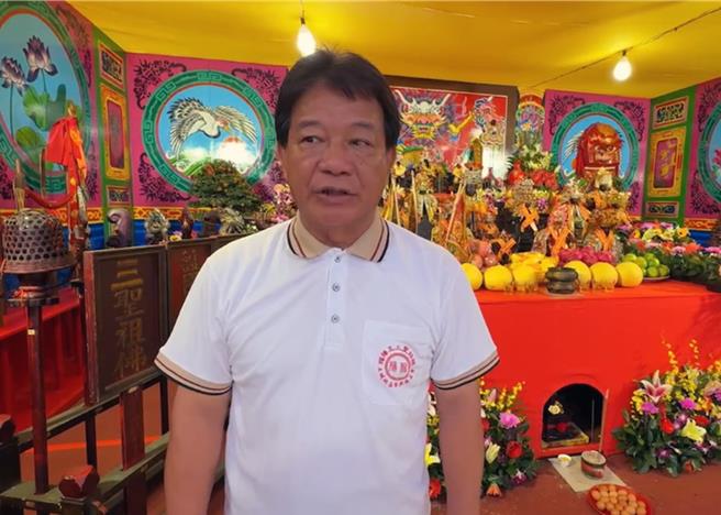 无党籍前台南市议长郭信良涉嫌在佃西自办市地重划案藉势藉端向业者廖坚志索贿，台南地院1日重判徒刑13年后，他强调一定上诉悍卫清白。（郭信良提供／洪荣志台南传真）