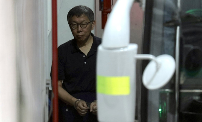 柯文哲是否延長羈押？法院今天（1日）下午4點半裁定。（郭吉銓攝）