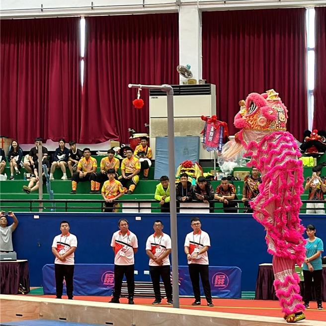 今年度「全民运动会」基隆市代表队共获7金3银5铜，龙狮运动夺得4金。（基隆市教育处提供／徐佑升基隆传真）