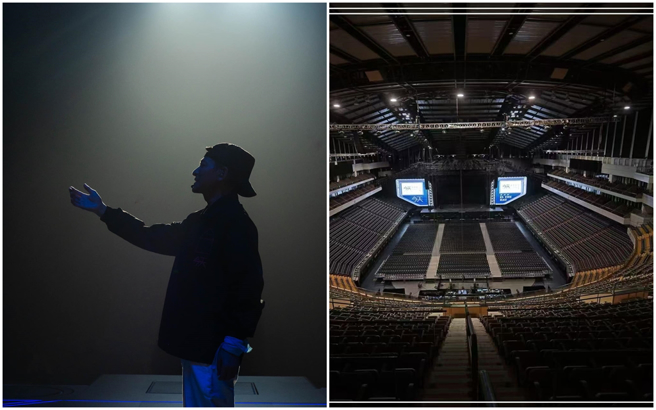 「今天…is the Day 劉德華巡迴演唱會2024-台北站」1日也在社群釋出彩排照片。（圖／攝自FB@Focus Entertainment 映藝娛樂 ）