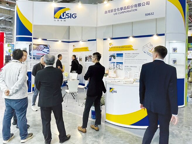 台聚集团在能源展圆满落幕，採购钢构防蚀创新热潮，推动绿色未来。图／业者提供