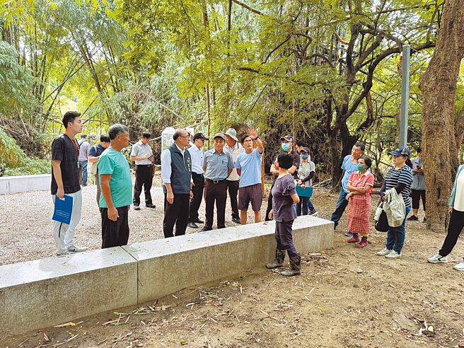 台南市政府辦理竹溪水岸改善及環境營造，將哈赫拿爾森林打造成全市首座水岸棲地兼具防洪機能的人工湖。（水利局提供／寶智華台南傳真）