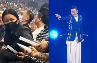 朱麗蒨現身台北場　劉德華首度放閃指台下：她是我老婆