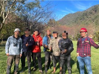 返家了！南投4獵人漁獵受困河床 空勤今早出動找到人