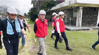 康芮重創蘭嶼綠島！卓榮泰視察災情 承諾加速復原