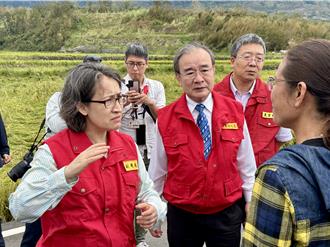 康芮釀花蓮農損破億 蕭美琴：農保有補償減輕損失