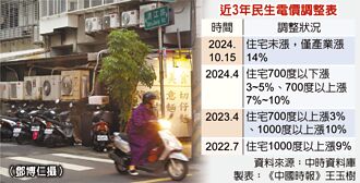 產業漲完 曾文生：下步微調民生電價