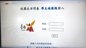 台南續推「校園生活問卷」 惹議