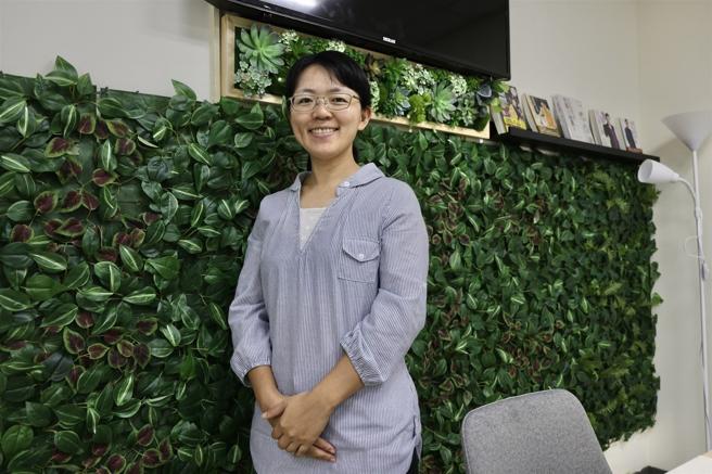 国防医学院公共卫生学系副教授张中校。（记者范瑜摄）