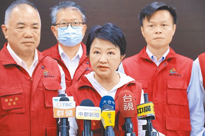 針對中火二期環評，台中市長盧秀燕10月31日炮轟環境部護航空污，應該降格。（資料照，林欣儀攝）