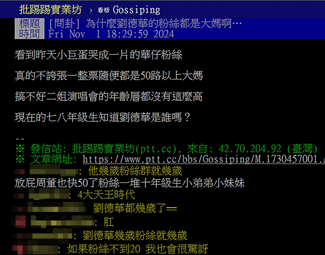 PTT网友提问。（图／翻摄自PTT）
