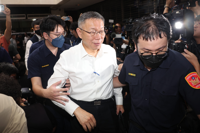 民眾黨主席、前台北市長柯文哲。（資料照,杜宜諳攝）