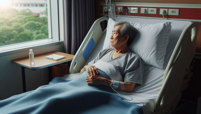    出生就已經失去父愛，長期活在極大恐懼陰影下，2孩怒了不願養老爸獲准。（示意圖、與本案無關／AI生成）