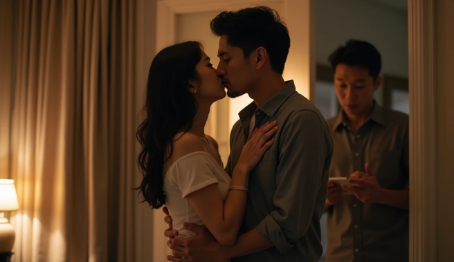 北韩东北部边境警备队一名中队长因发现妻子与部下偷情，情绪失控，持刀刺杀妻子。（示意图、与本案无关／AI生成）