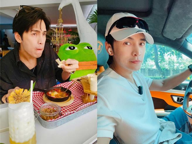 Gino一年没戏拍，传出跟情同父亲的「孙总」孙德荣正式解约，他证实此事。（翻摄Gino脸书）