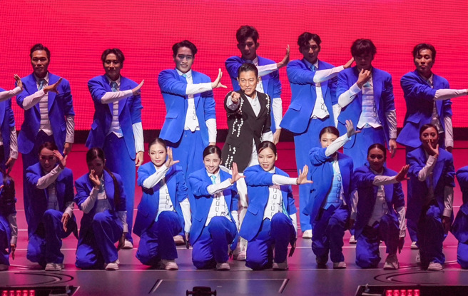 「今天…is the Day 」巡演台湾站，刘德华心疼歌迷落泪，直说当时后台工作人员也哭成一团。（罗永铭摄影）