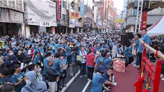 清晨漫步台南街頭 天壇健走2600人逛20處古蹟景點